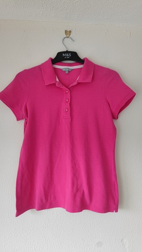Pink short sleeve polo - pink,