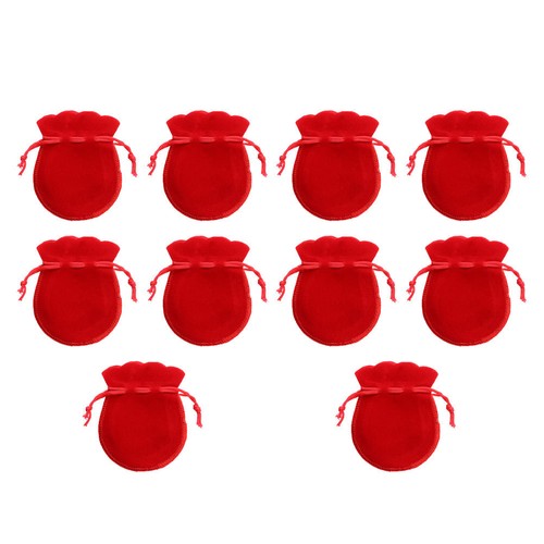 Pcs red flannel jewelry - 10,