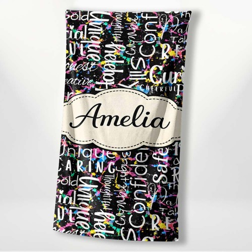 Personalised name beach bath - personalised,
