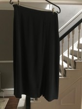 Ghost Black Midi Skirt Size