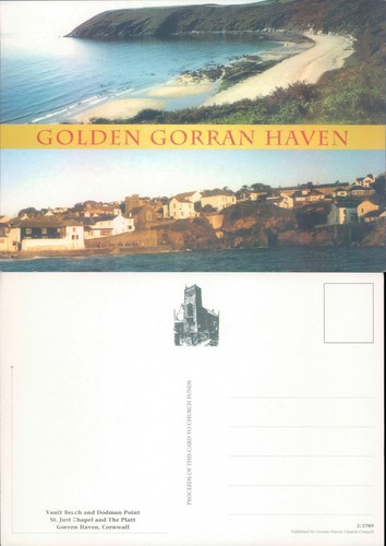 Gorran haven beach and - haven, village