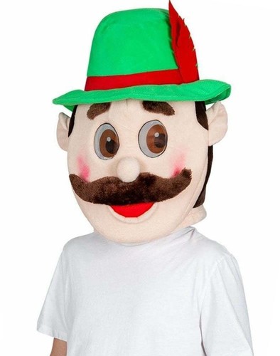 Bavarian guy mascot - bavarian, head
