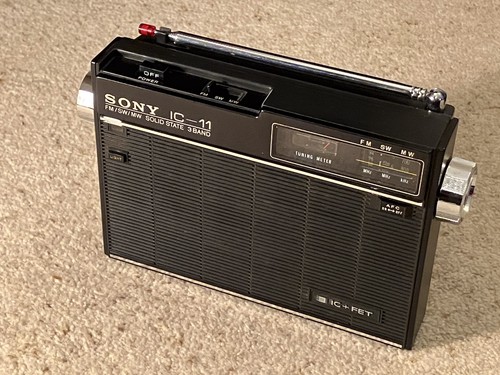 Sony icf 110w vintage - sony, retro
