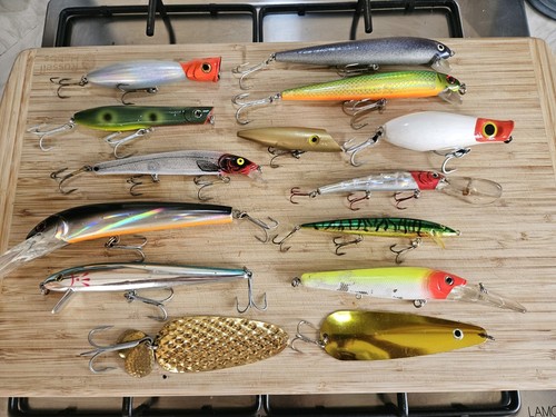 Pike fishing lure job lot - pike,