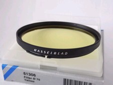 Hasselblad B70MM yellow filter Bay 70 baj CFi Distagon 50, Planar FE 110mm F2