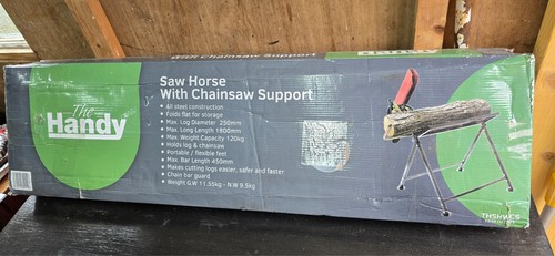 Saw horse with chainsaw - horse,