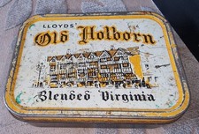 Vintage Tobacco Tin Lloyds Old