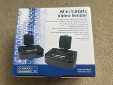 Nikki Entertainment Mini 5.8 GHz Video Sender Long Range (120m) Model A31JL