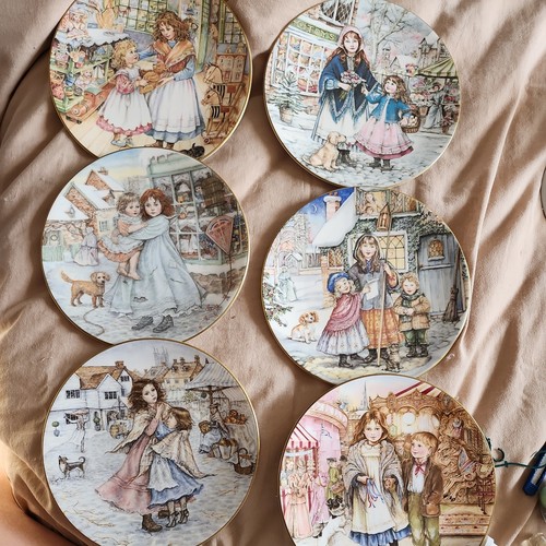 Royal worcester set 6 - royal, c&w