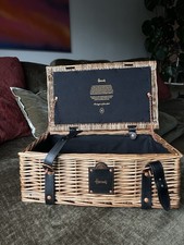 Harrods wicker lined food