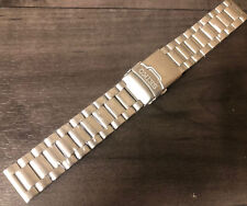 20mm 18mm Stainless Steel Brushed Metal Strap Bracelet Fits Seiko Bell - Matic