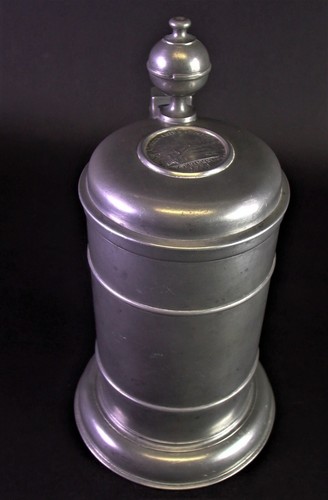 Antique pewter humpen - antique,