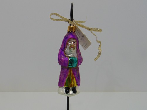Christopher radko plum - plum, santa