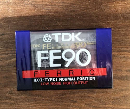 Tdk fe90 c90 - tdk, cassette