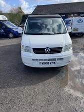 VW T5 Camper Van 2008 White