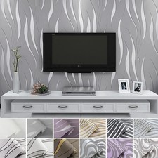 Modern 3D Wave Stripes