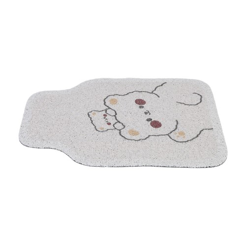 Cute bear pattern car floor - bear,