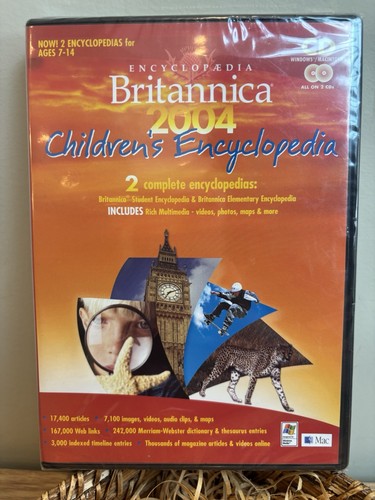 Encyclopaedia britannica 2004 - encyclopaedia,
