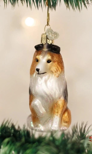 Old world christmas sheltie - christmas,