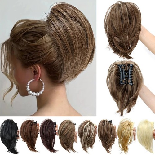 Ponytail claw piece short - ponytail,