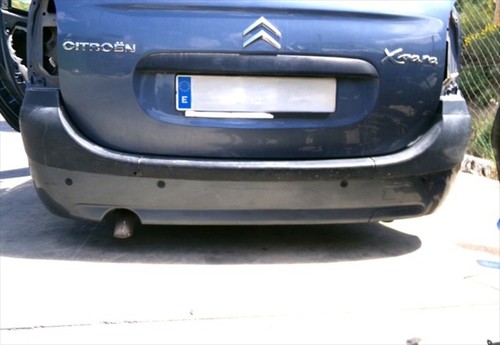 Rear bumper 117739 citroen - bumper,