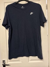 Men’s Nike T-Shirt, Navy Blue XXL 100% Cotton The Nike Tee ￼