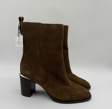 M&S Leather Upper Suede Gold
