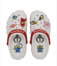 Toy Story Pizza Planet Crocs