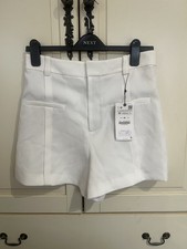 Zara White High Waisted