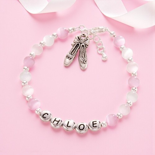 Personalised ballet bracelet - personalised,