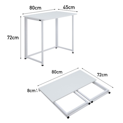 Folding computer desk - desk, laptop