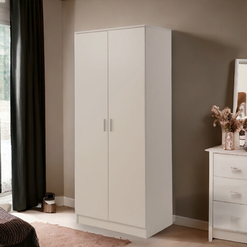 White wardrobe doors bedroom - wardrobe, 2