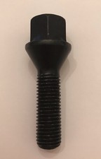 1 X M12X1.5 60mm LONG BLACK