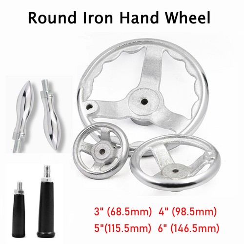6 round iron - 4", 5"