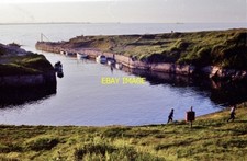 PHOTO  ENTRANCE TO SEATON SLUICE HARBOUR 1967