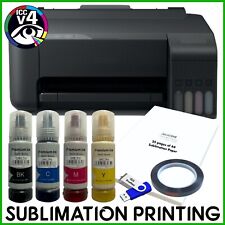 Sublimation Bundle: Epson Tank ET-1810 Printer + non-oem Ink, ICC & Paper