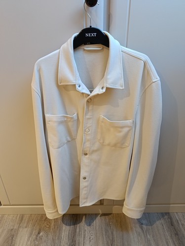 Men zara beige jacket size - beige,