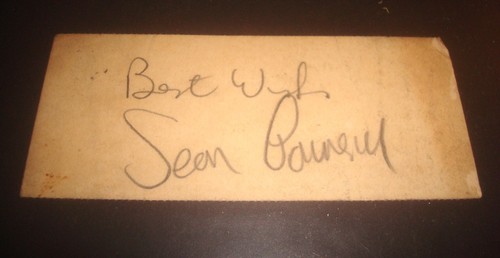 Sean connery signed - signed, autograph