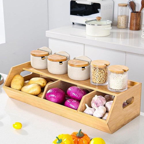 Kitchen bamboo fruit - bamboo, veg