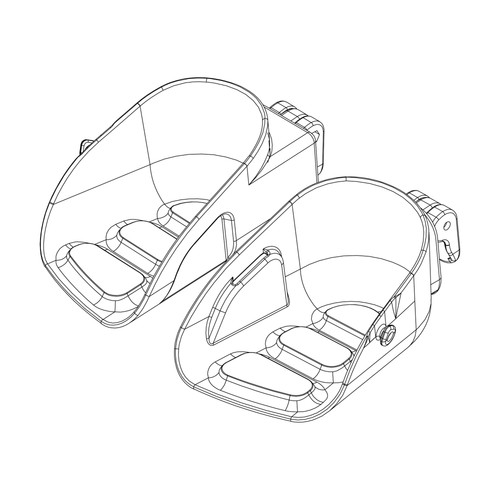 Thule footrests yepp maxi - thule,