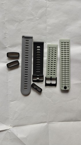 Set 22mm silicone watch strap - 22mm,