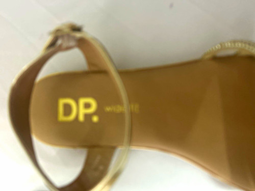 Women gold strappy mid - dp,