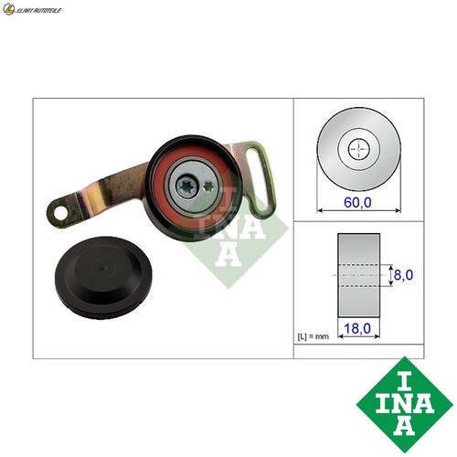 Tensioning arm ribbed belt - v-ribbed,