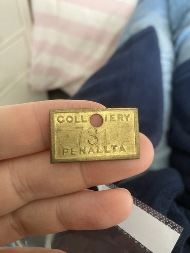 Penallta colliery miners check - miners,