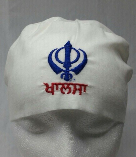 Sikh patka punjabi keski white - sikh,