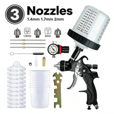 Spray gun paint kit - gun, hvlp