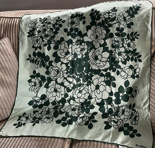 Vintage jacqmar silk green - vintage,