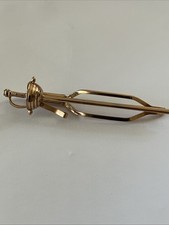 Vintage Tambourines Fencing Sword Tieclip