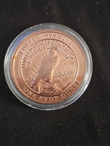 Usa 1oz 999 fine copper - .999,
