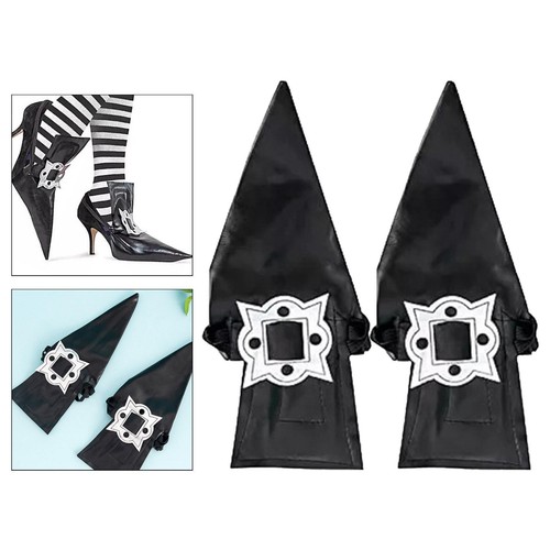 Pointy witch shoe covers - pointy,